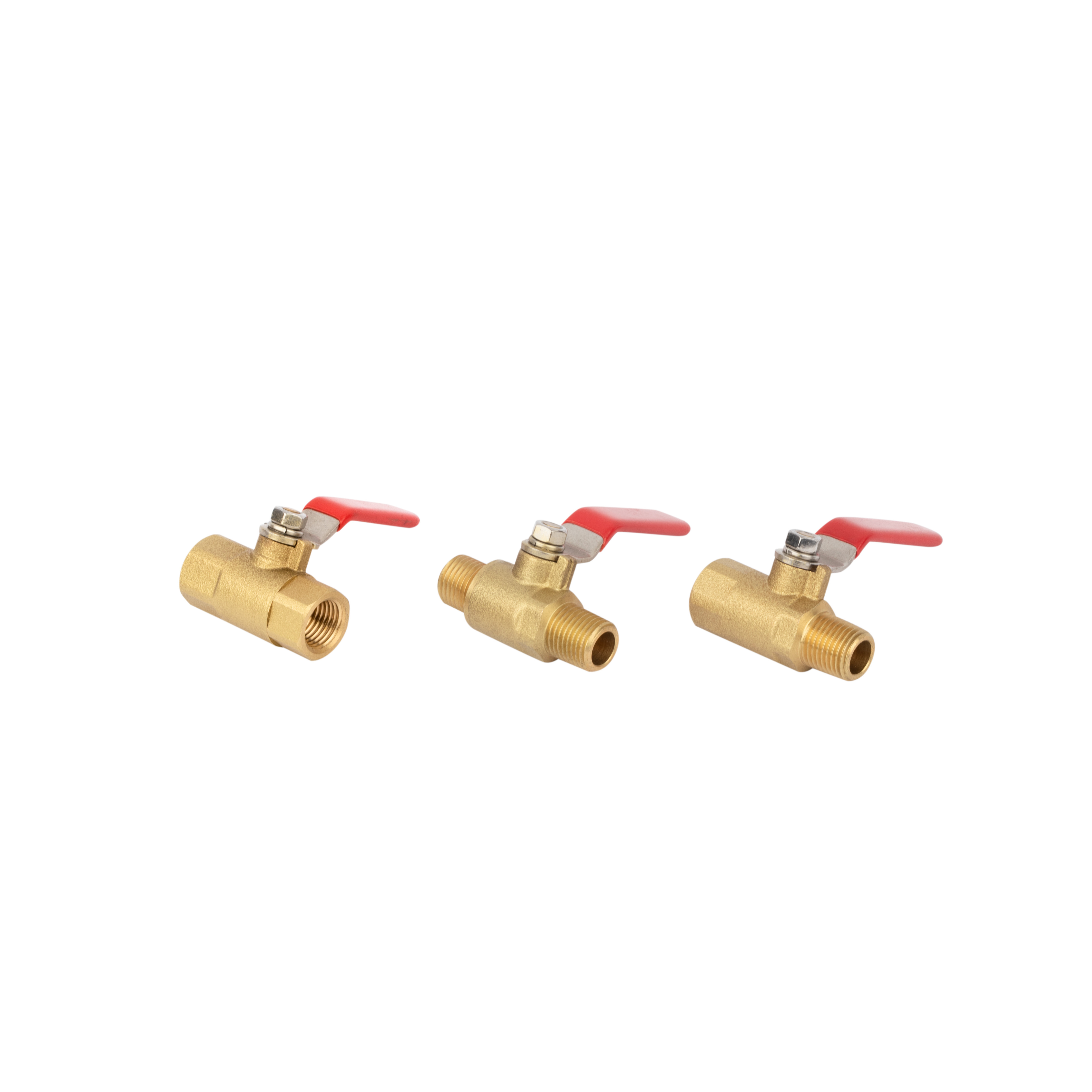 1/4 Inch Ball Valve NPT Air Compressor Brass Valve