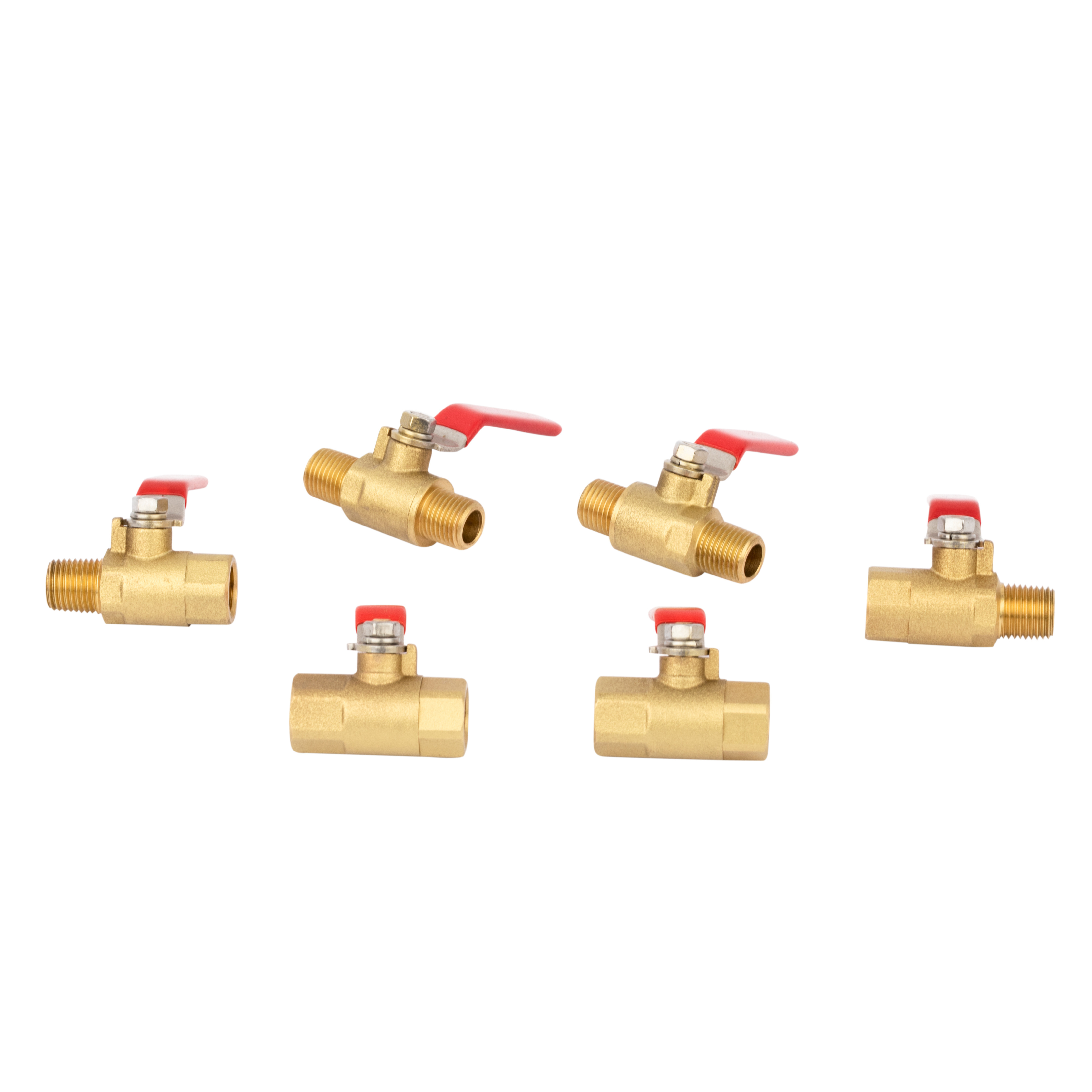 1/4 Inch Ball Valve NPT Air Compressor Brass Valve