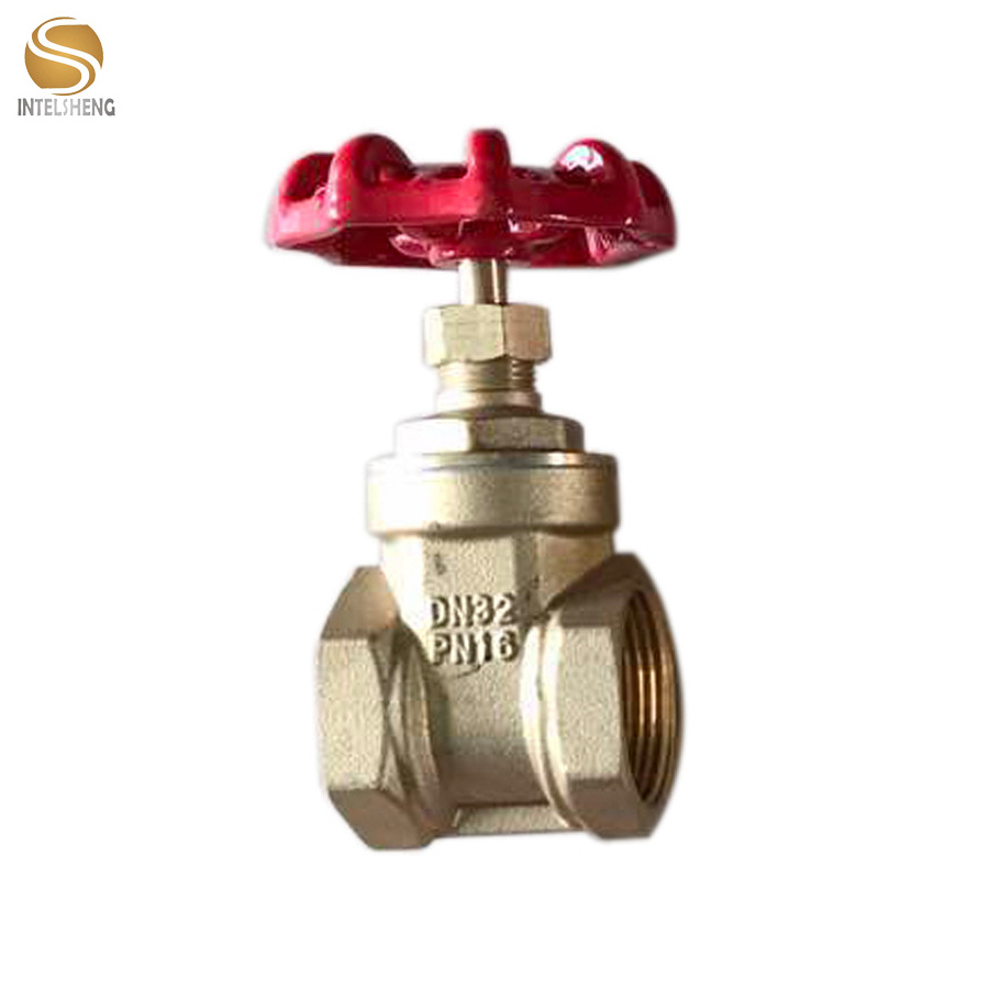 1/2 3/4 1 2 inch Brass Stop Valve Shut off Valve High Pressure gate valve