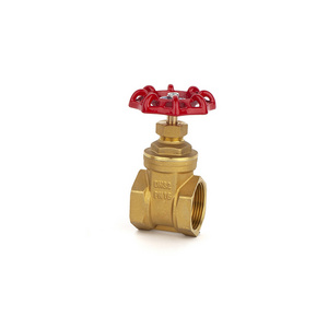 1/2 3/4 1 2 inch Brass Stop Valve Shut off Valve High Pressure gate valve