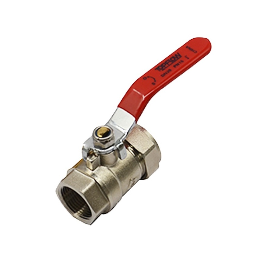 nickel plated male thread single union brass ball valve