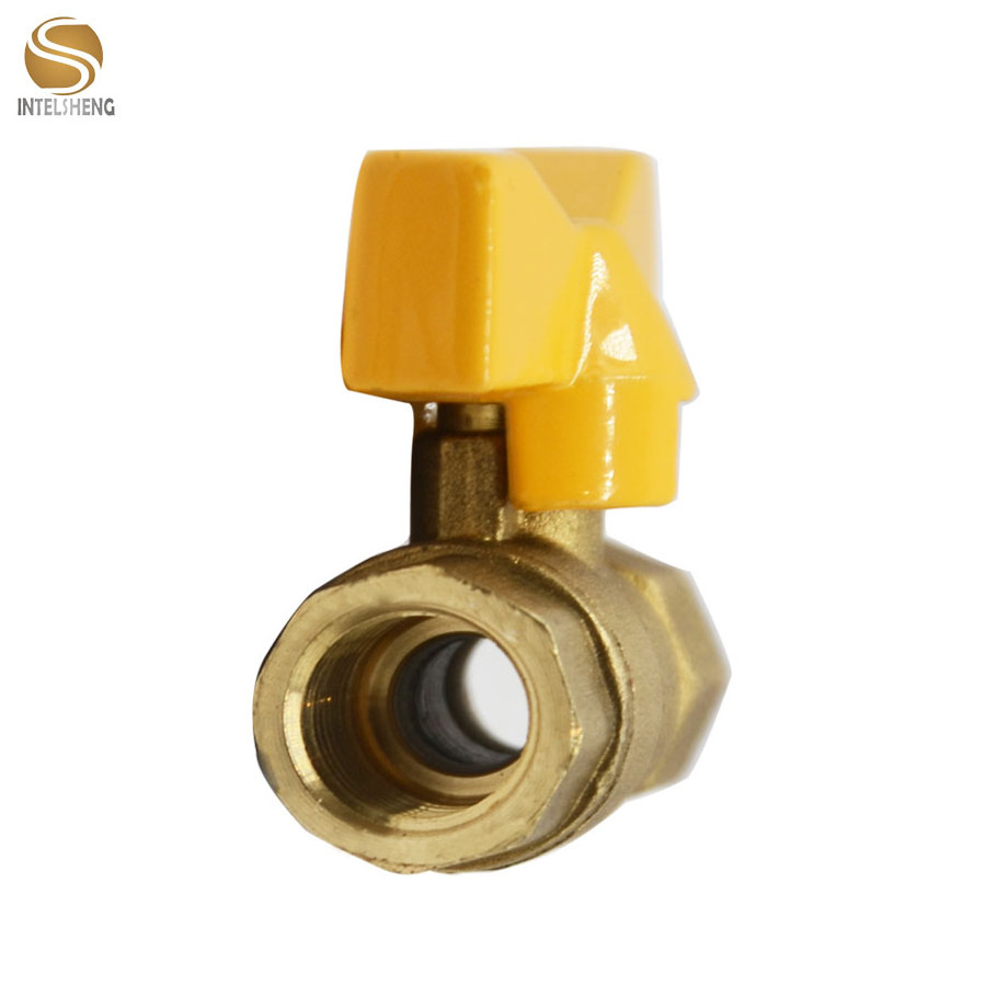 china factory wholesaler brass fuel shut off valve brass gas ball valve price