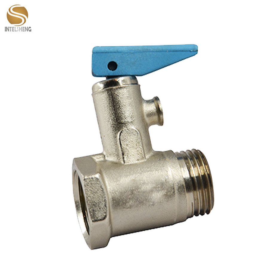 High quality ball valve brass 1/2 3/4 1 inch water heater safety valve api globe valve