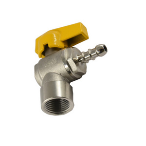 China manufacturer 1/ 2" inch brass forged angle gas ball valve price