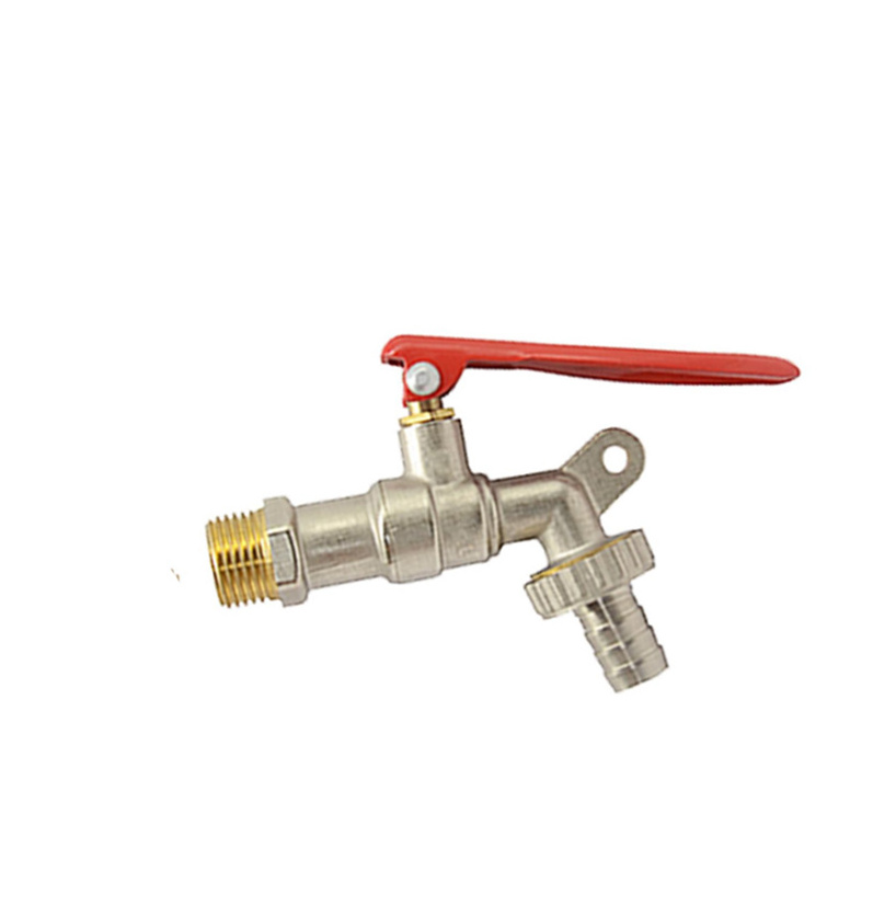 faucet or bibcock ball valve chromed plated 15mm