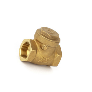 2" Hot Sale NPT Female Thread Brass Swing Check Valve With China Manufacture