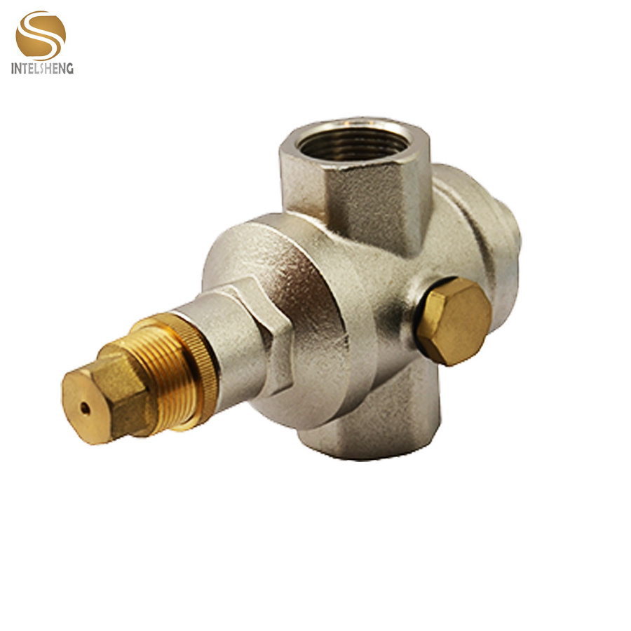 Brass Propane Gas Oven Safety Shut Off Valve With Safety Device