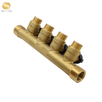 Manifold With Brass ValveFor Water Underfloor Heating System