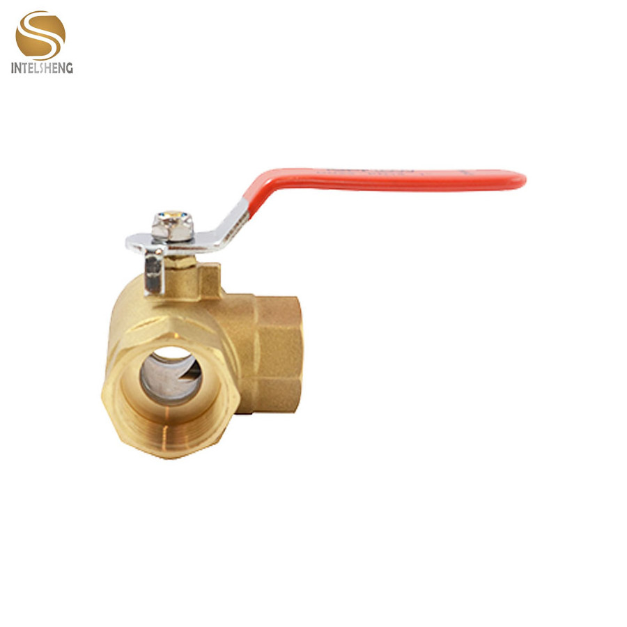 good quality inside bsp female thread brass ball valve 3 way pool valve