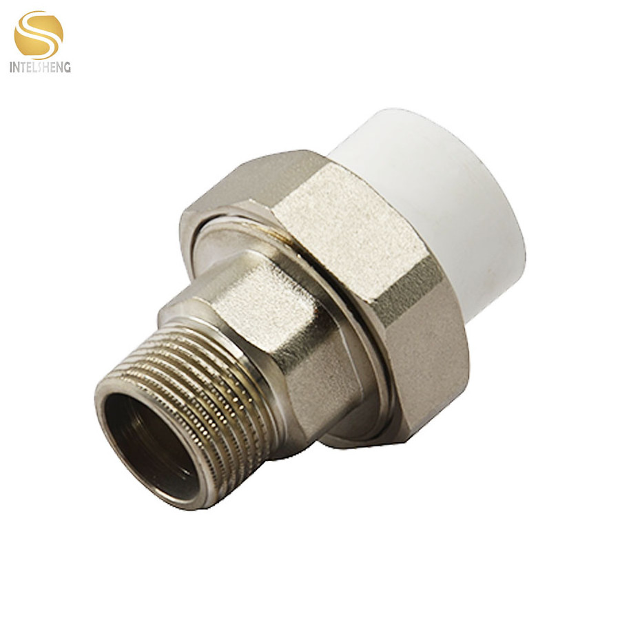 small brass compression nipple hose insert pipe connector fittings