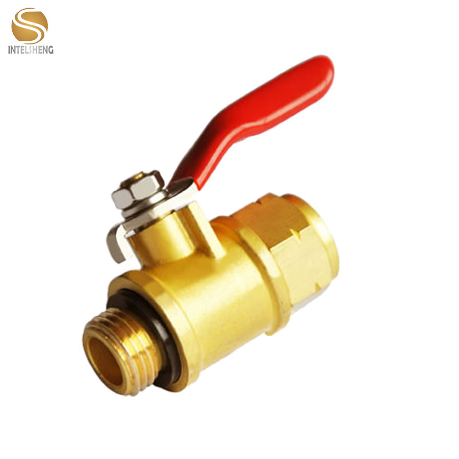 Ce Approved Industrial Safety Radiator Water Gas Brass Ball Valve 1/4 Inch Male NPT Lever Shut Off Valve