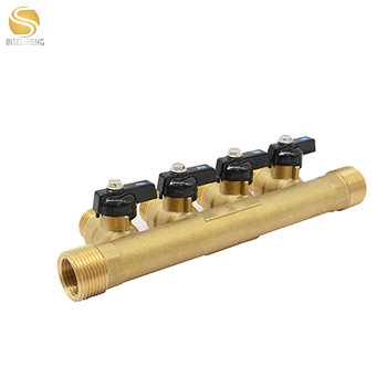 Manifold With Brass ValveFor Water Underfloor Heating System