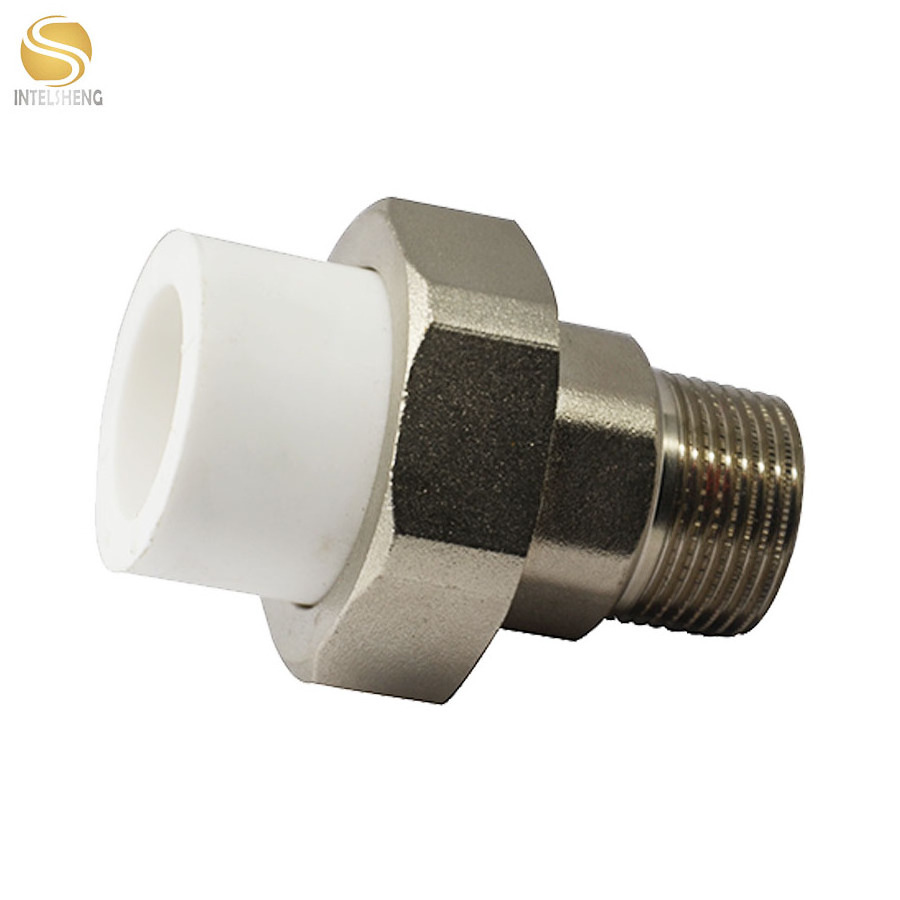 small brass compression nipple hose insert pipe connector fittings