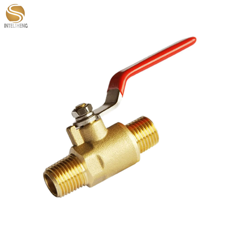 Ce Approved Industrial Safety Radiator Water Gas Brass Ball Valve 1/4 Inch Male NPT Lever Shut Off Valve