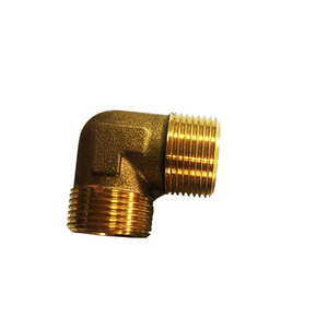 Brass compression fitting female elbow 90 degree pipe fitting tube fitting