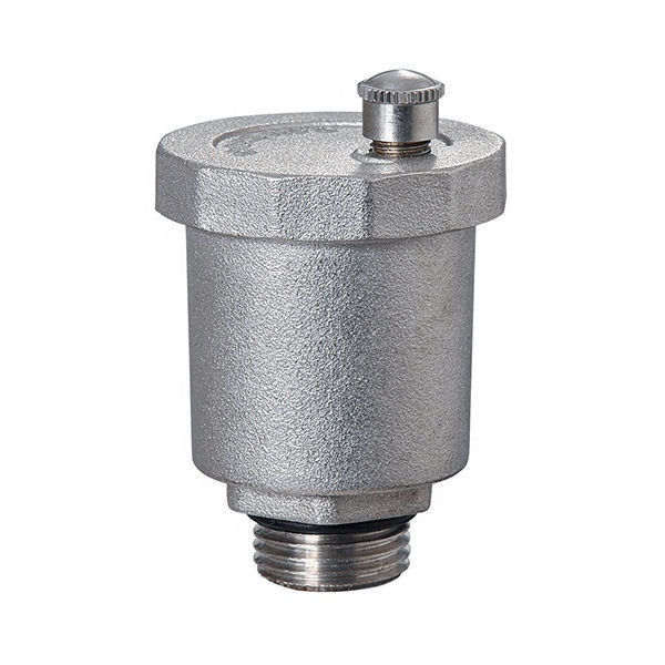 Nickel Plated Brass electric vent exhaust cutout valve with remote control