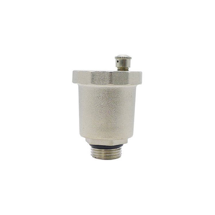 Nickel Plated Brass electric vent exhaust cutout valve with remote control