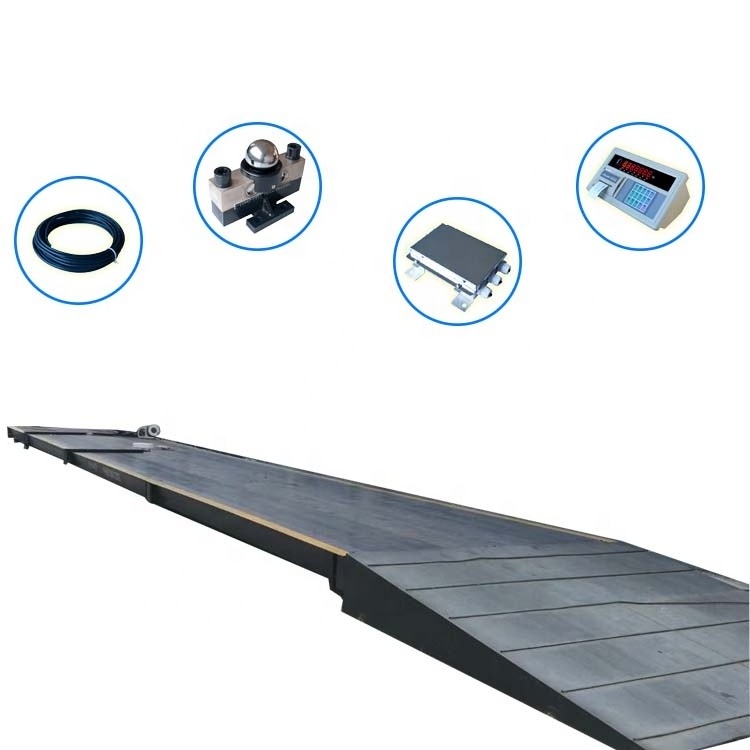 portable weigh bridge 60 ton truck weighing scale