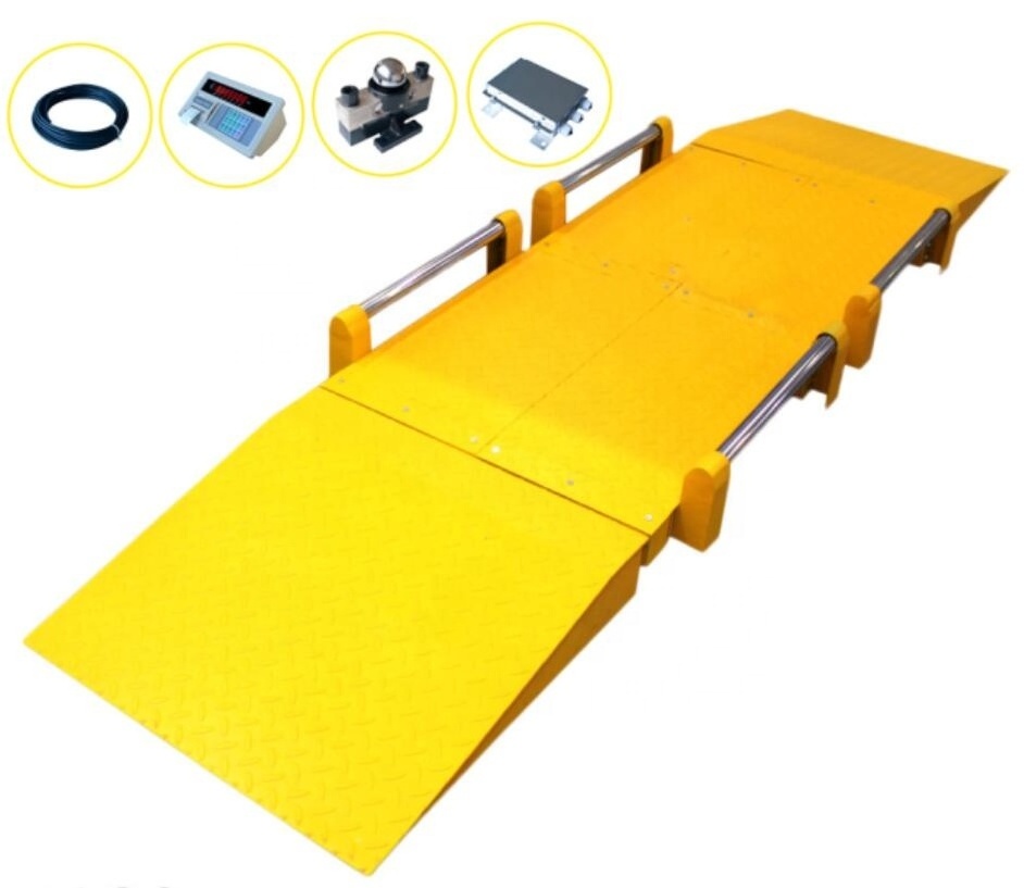 portable weigh bridge 60 ton truck weighing scale