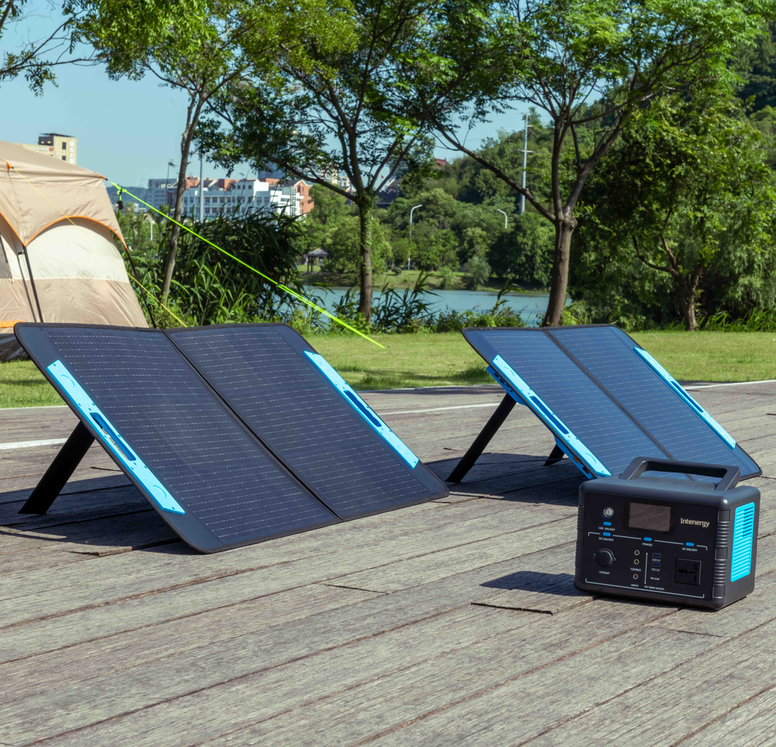 Hot Sale 60 Watt ETFE Folding Solar Charging Bag 60W Portable Folding Solar Panel