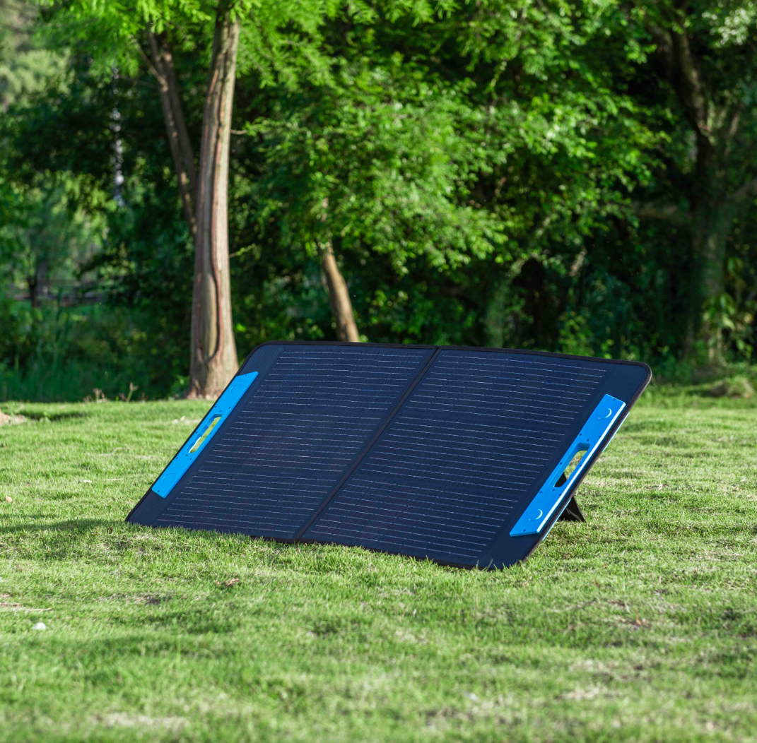 Intenergy Hot Sale Outdoor Waterproof Foldable Mono Solar Panel 60 Watt ETFE Folding Solar Charging Bag