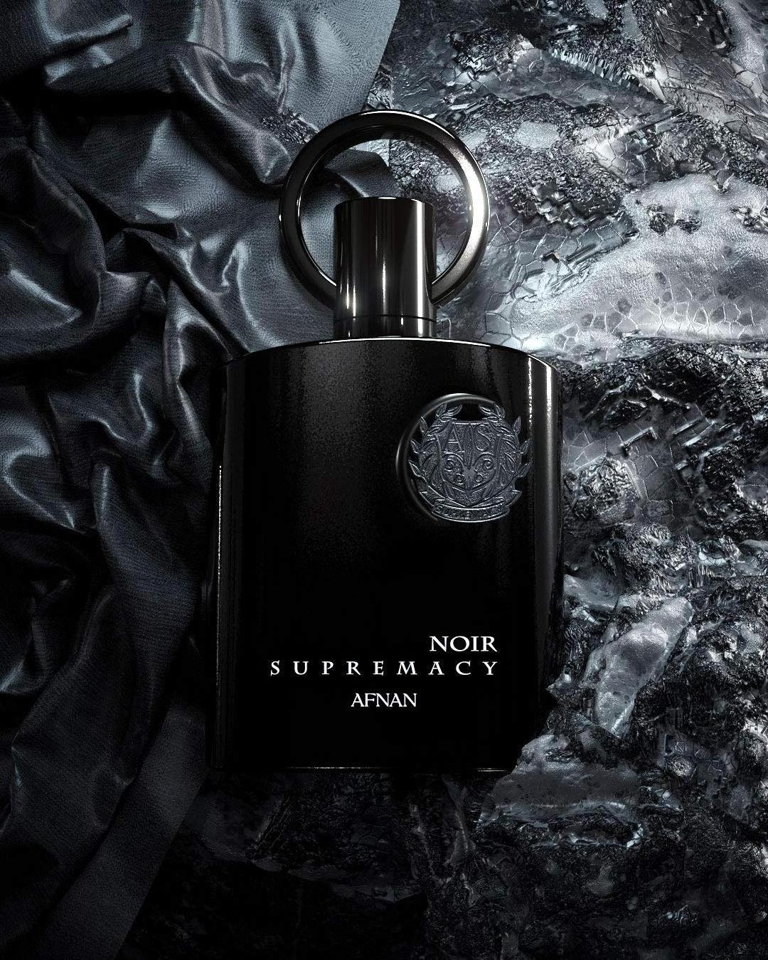 Top Grade Supremacy Noir Eau De Parfum - 100ML (3.4Oz) by Afnan Premium Quality Best fragrance for Men