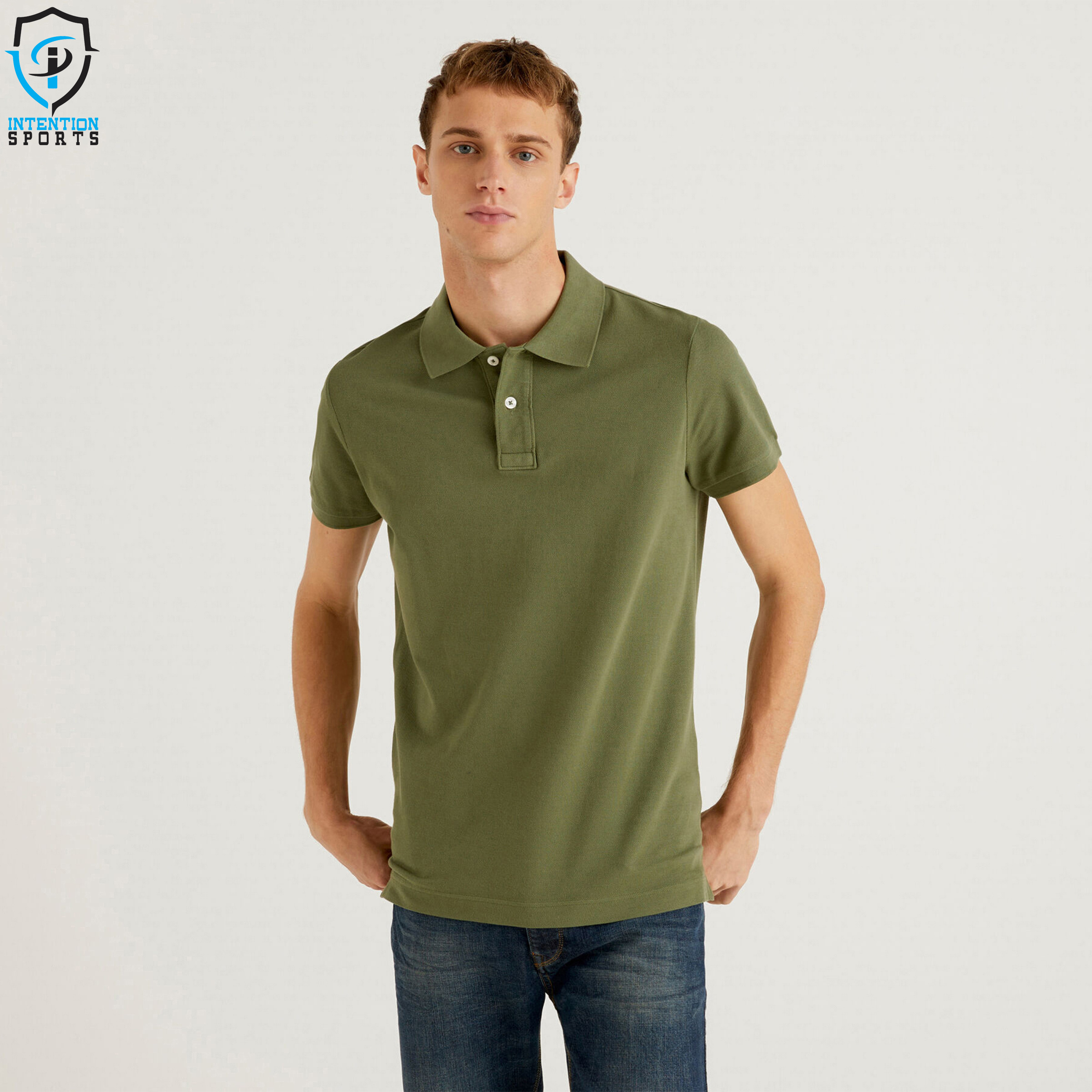 Men's Long Sleeve Polo Shirts Quick Dry Lightweight Casual Golf Sport Team Tops long sleeve men polo collar button up