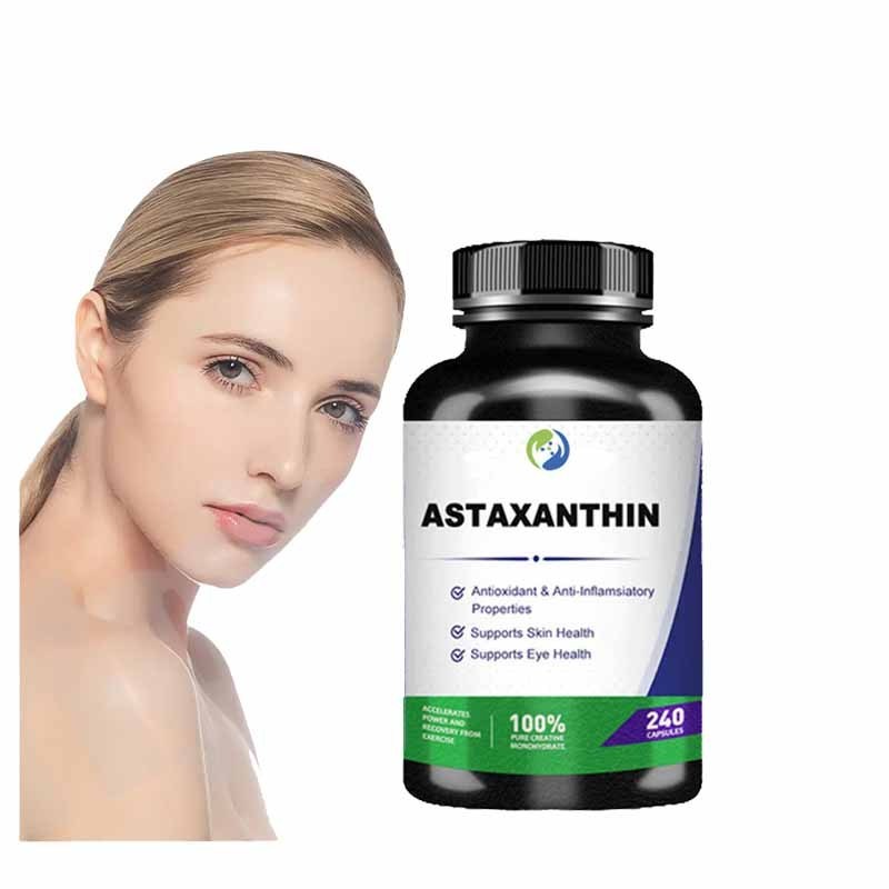 Food grade natural astaxanthin price 1kg pluvialis extract 5% natural astaxanthin powder