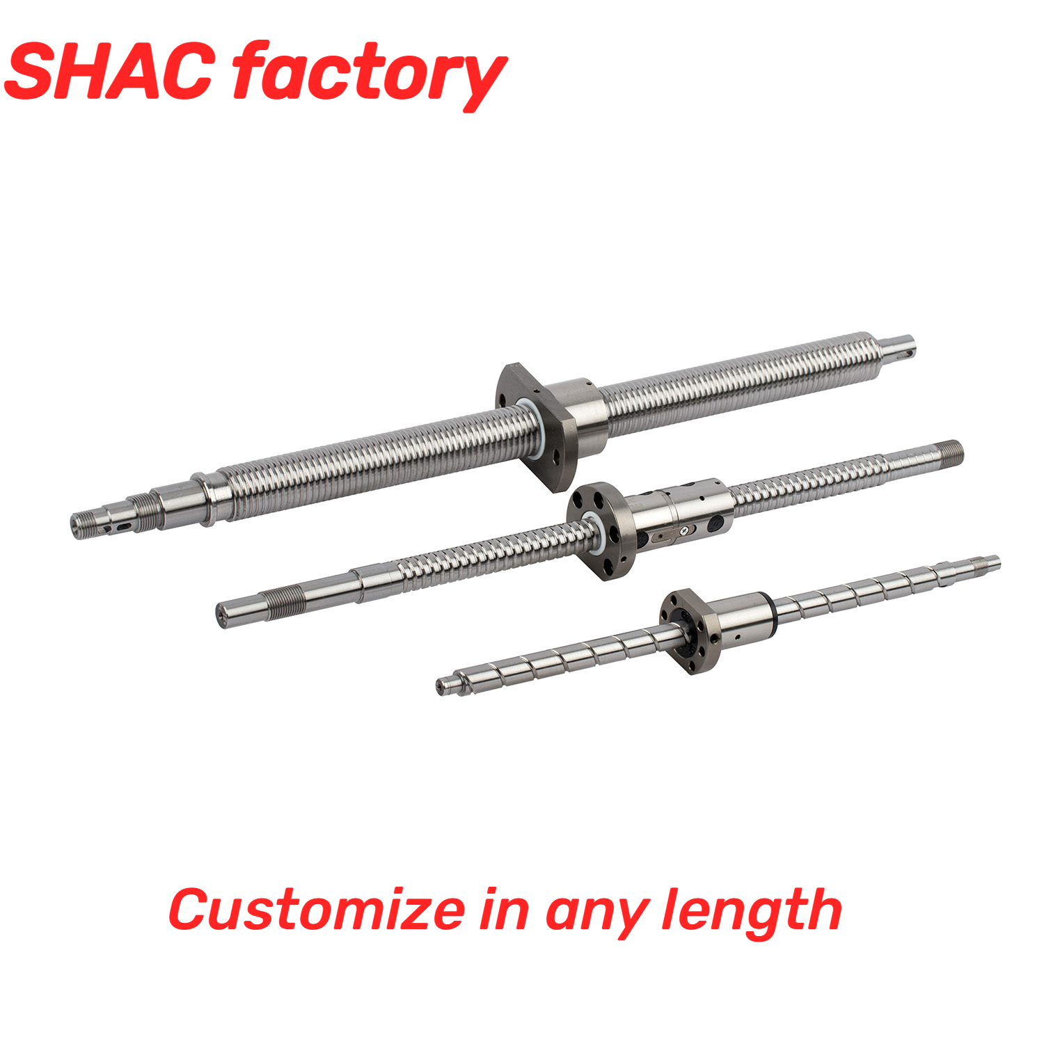 SHAC Ball screw SFI SFS SFY Series  HIWIN Ball Screw for CNC Machinery