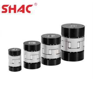 Flexible Square Steel Spider Shaft Coupling Curved Jaw Couplings