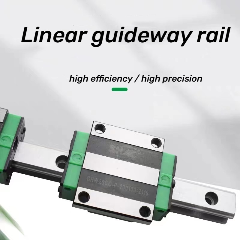 2PCS HGR20 Linear Guide Rail+4PCS HGH20CA Slide Blocks for CNC Router CNC DIY