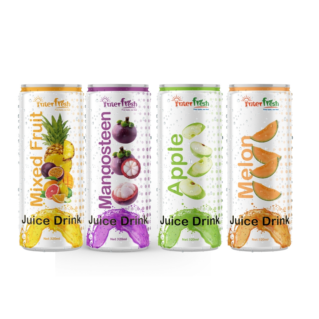 Canned Health Mango Gauva Pineapple Juice drink with pulp no pulp OEM Fruit Juice Not From Concentrate Beverage Manufacturer