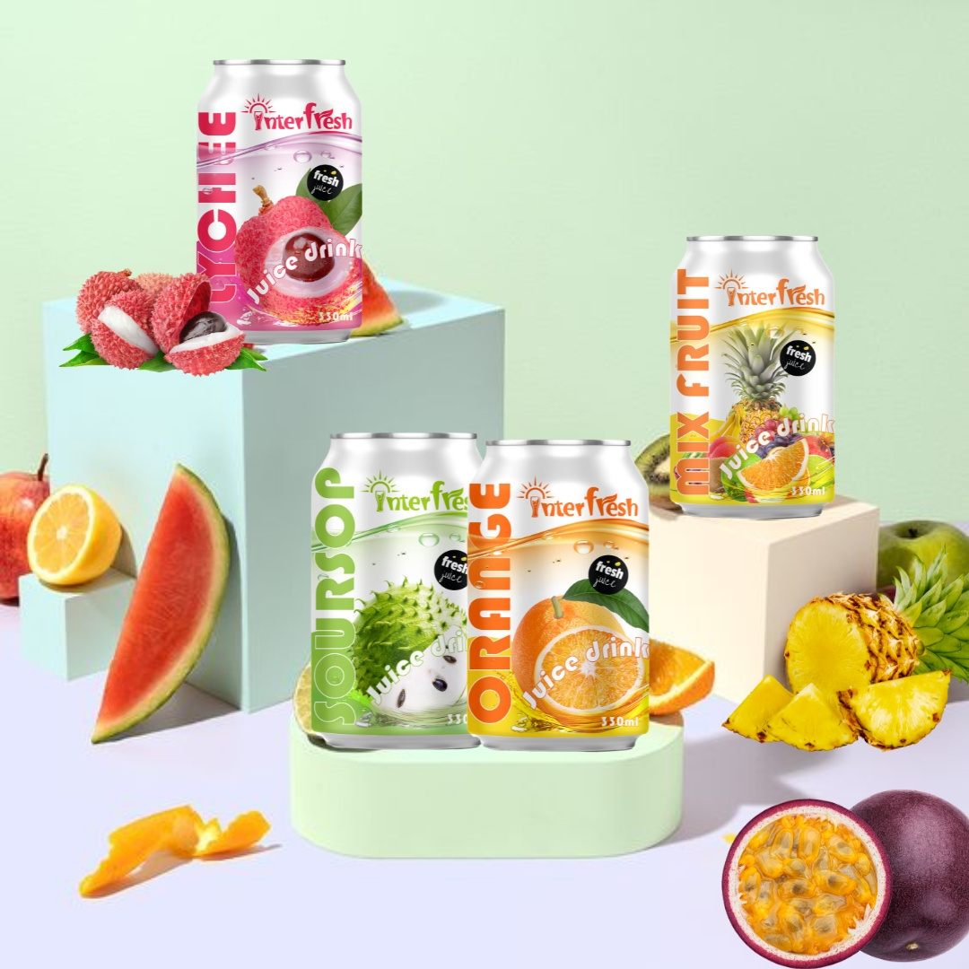 New Products For Summer 2024 Tropical Juice with Any Flavors From Vietnam Mangosteen Juice Mango Juice Beverage Drinks OEM