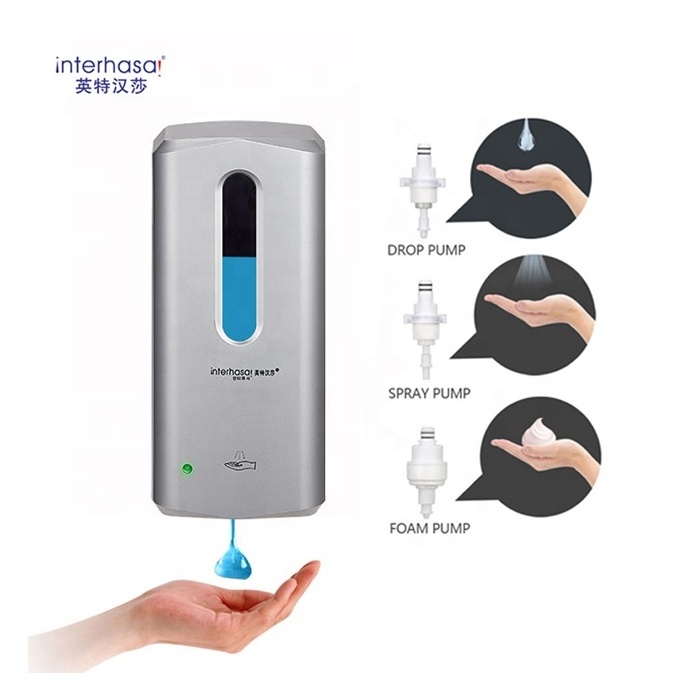 OEM hand sanitizer dispenser touchless sanitiser alcohol dispenser automatic i fared hand santitizer spray dispenser for wall