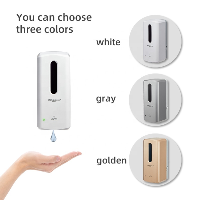 OEM hand sanitizer dispenser touchless sanitiser alcohol dispenser automatic i fared hand santitizer spray dispenser for wall