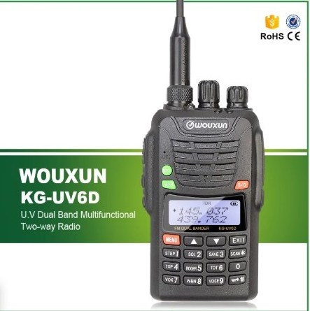 2024 new update KG-UV6D Handheld 136-174/400-480MHz Dual Band Ham Two Way Transceiver KG-UV6D