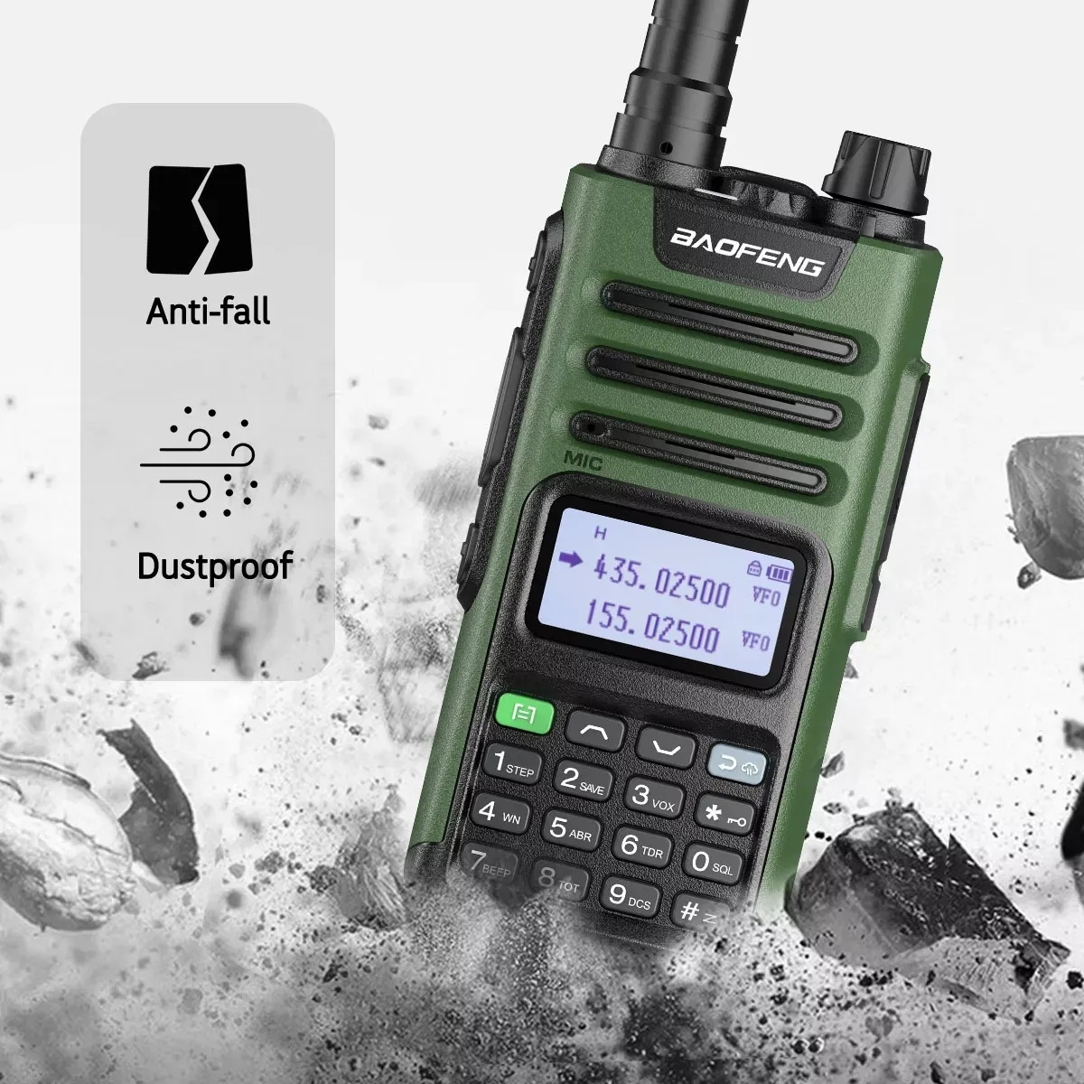 Wholesale Baofeng UV-13 PRO Walkie Talkie, 10W Dual Band 999CH Long Range Waterproof Transceiver Ham Two Way Radio UV5R UV82