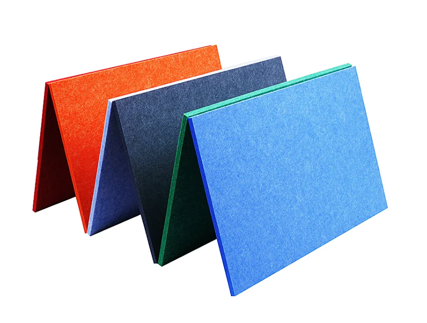 sound insulation polyester bat noise deadening Acoustic Polyester Fiber Panel new fashionable sound-absorbing board