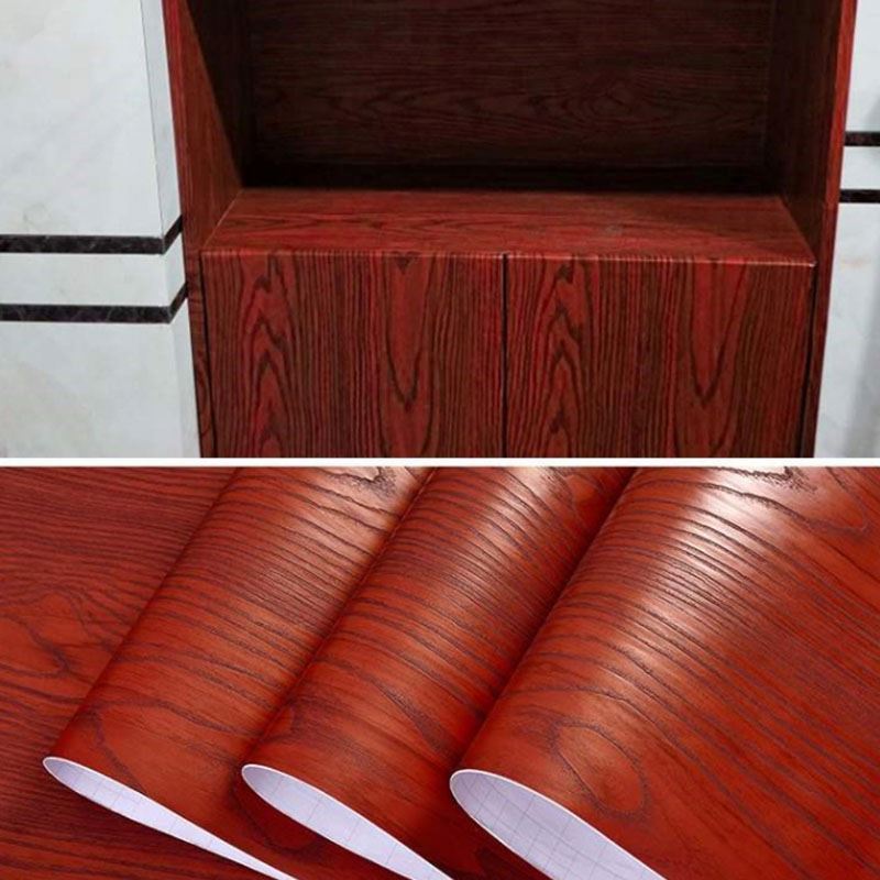 High Gloss Solid Metallic PVC Decorative Foil Vacuum Membrane Film in Rolls for Cabinet, Door and Furniture