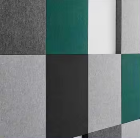 Factory Outlet PET Decoration noise reduced sound-absorbing board polyester soundproof acoustical felt