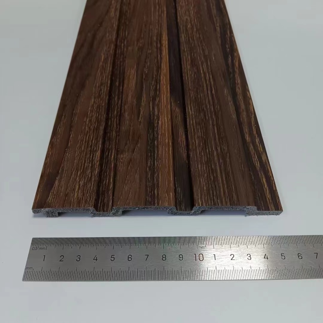 Customized pvc baseboard moulding For Wall Panel Decoration wood panels wall decor interior wooden skirting board covers