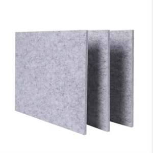 Custom High end colorful 100% Polyester Fiber Absorb PET Acoustic Panels Polyester Felt Sound-absorbing Board for Office