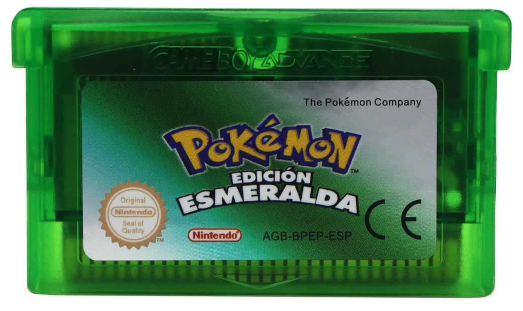 ESP Spanish Version en Espanol Game cartridge for pokenom gb game cartridge card series boy games for G BA SP cards