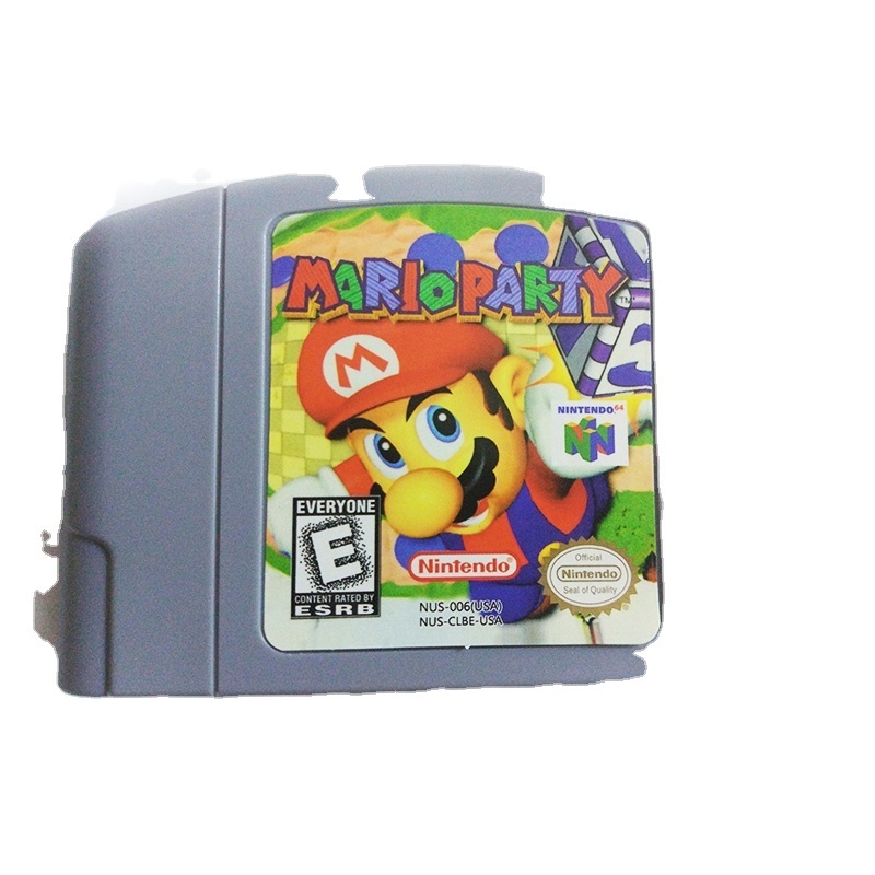 Hot selling M Party n64 game cards cartridges for nintendo 64 console