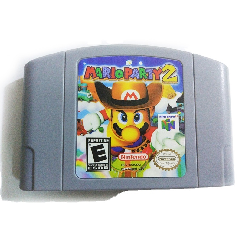 Hot selling M Party n64 game cards cartridges for nintendo 64 console