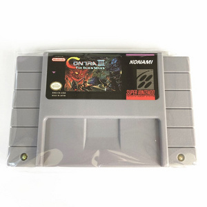 SNES games in 1 cartridge Contra III for the Super Nintendo games