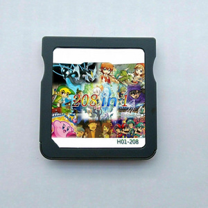 208 in 1 Game Cartridge console card For Nintendo DS NDS NDSL NDSi 2DS 3DS US