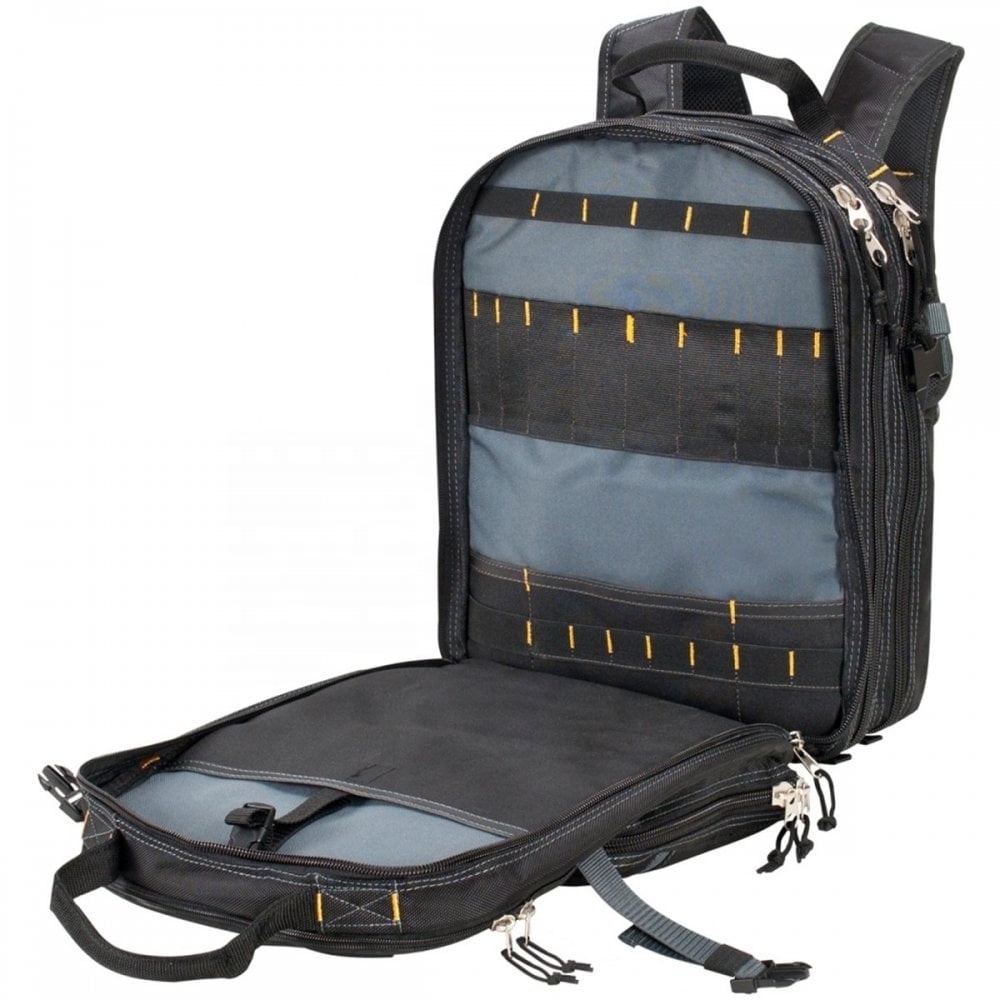 Customized Multifunctional Water Resistant Laptop Electrician Backpack Tool Bag For Tools Storage