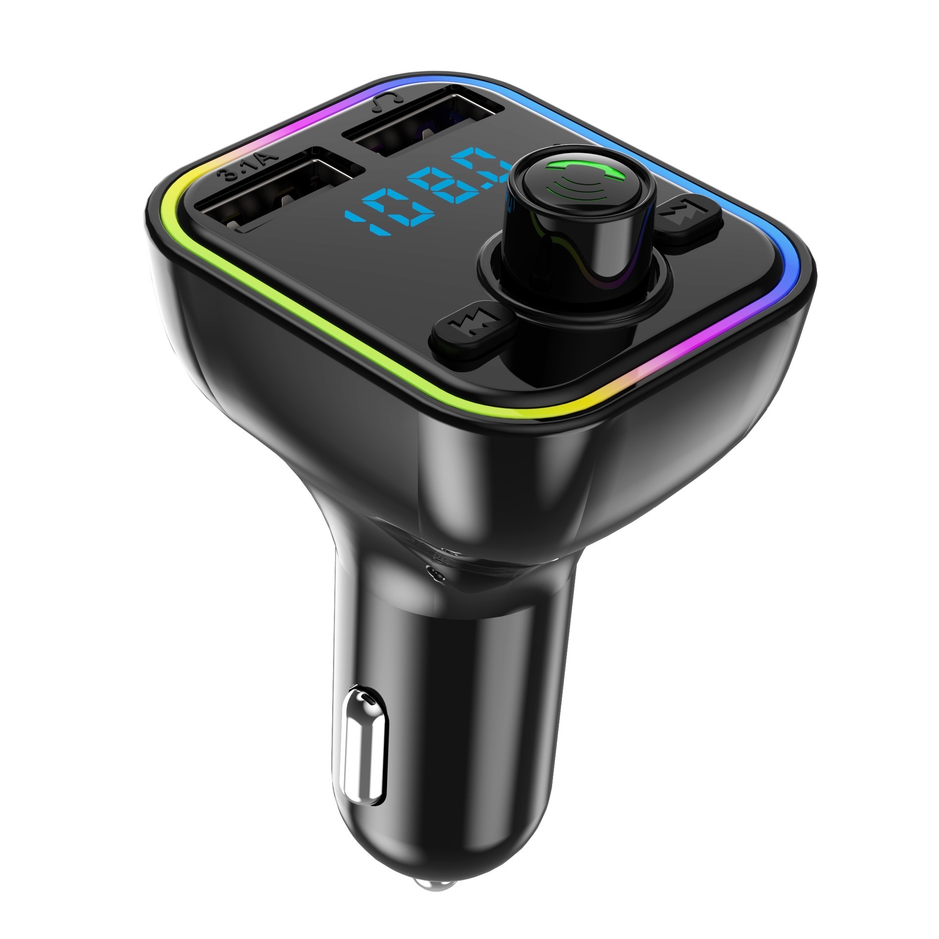 FM modulator transmitter MP3 player G37 G38 dual 2 USB Car Charger wireless hands-free car kit Bt On-board Dual Port Charger