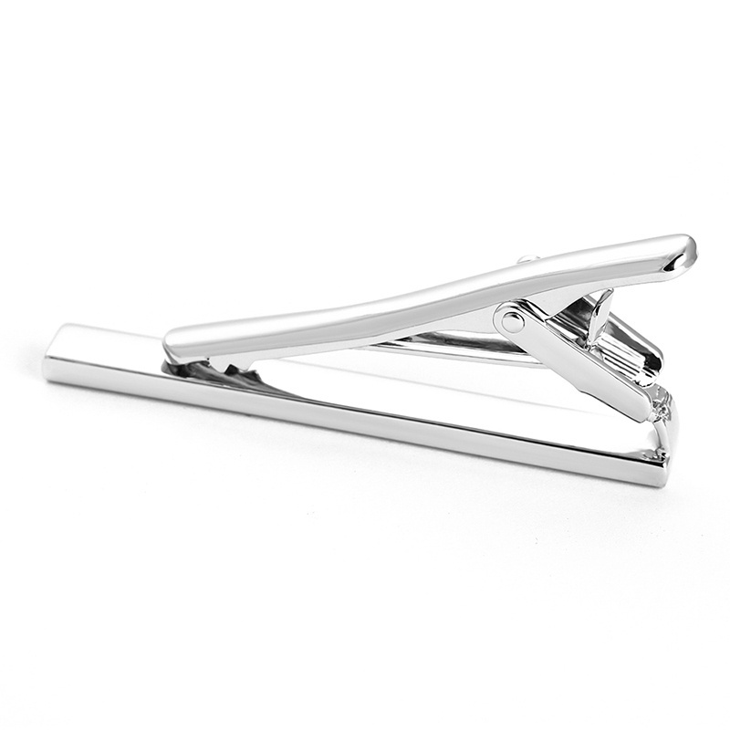 Wholesale silver tie clip brass metal tie bar blanks